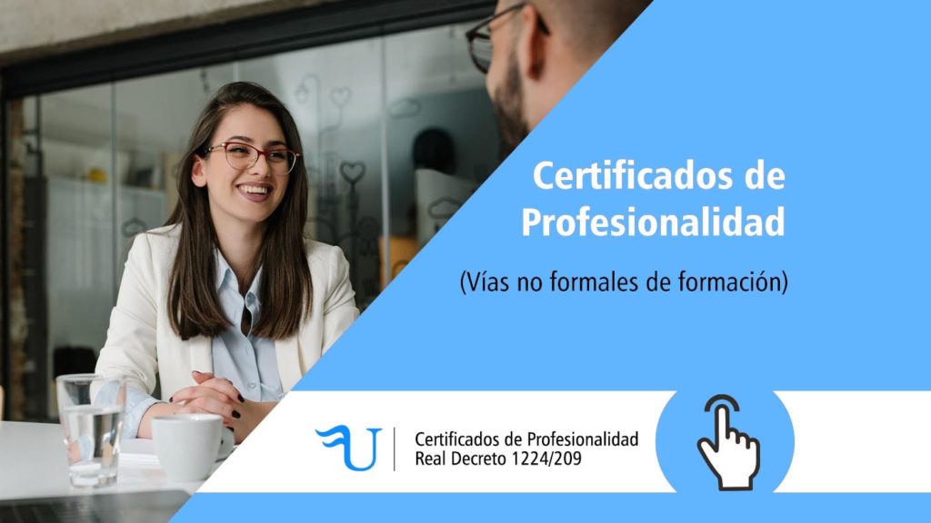 Certificados de Profesionalidad. Formación Universitaria Sanidad